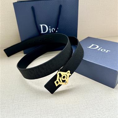 DIOR   2024新款時尚皮帶  3.5CM