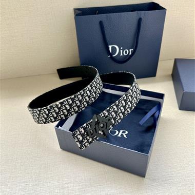 DIOR   2024新款時尚皮帶  3.5CM