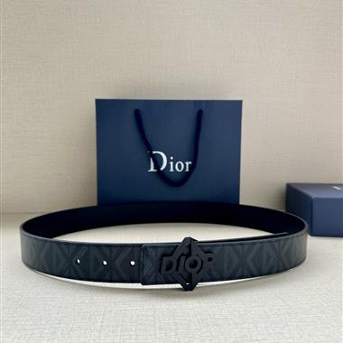 DIOR   2024新款時尚皮帶  3.5CM