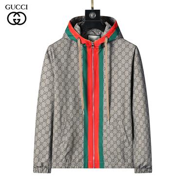 GUCCI   2024秋冬新款風衣夾克外套