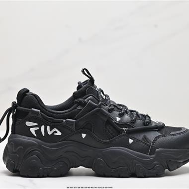 FILA 斐樂貓爪鞋5代老爹鞋革面運動鞋