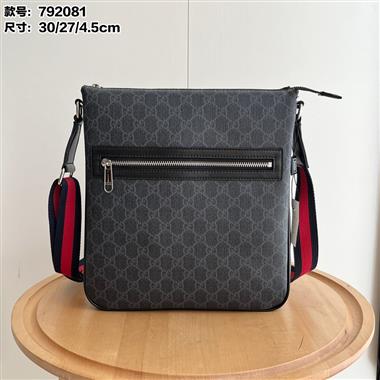 GUCCI    2024新款男生時尚包包 尺寸:27*28.5*5CM