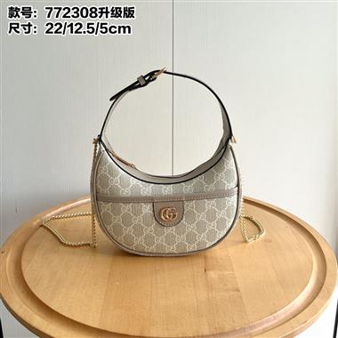 GUCCI    2024新款女生時尚包包 尺寸:22*12.5*5CM