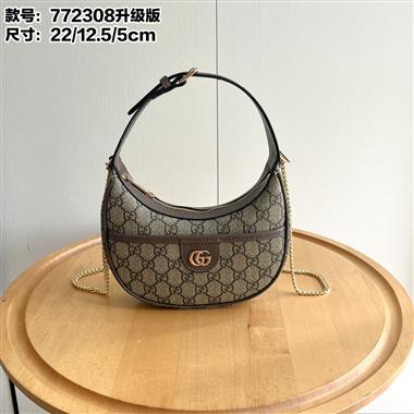 GUCCI    2024新款女生時尚包包 尺寸:22*12.5*5CM