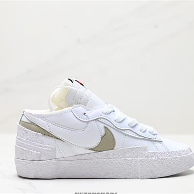 Sacai x Nike Blazer Mid 經典百搭中幫開拓者休閑運動板鞋 