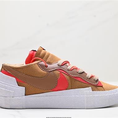 Sacai x Nike Blazer Mid 經典百搭中幫開拓者休閑運動板鞋 