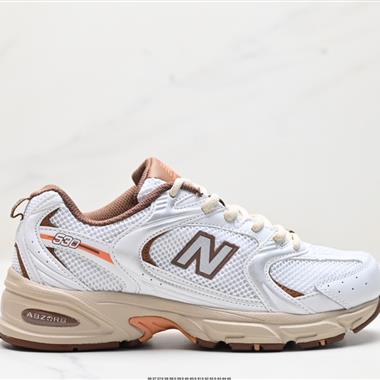 New Balance MR530系列復古老爹風網布跑步休閑運動鞋