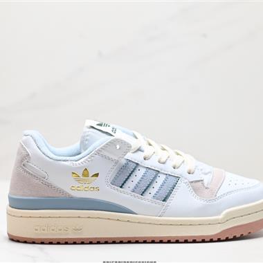 Adidas Forum Low CL低幫百搭潮流休閑運動板鞋