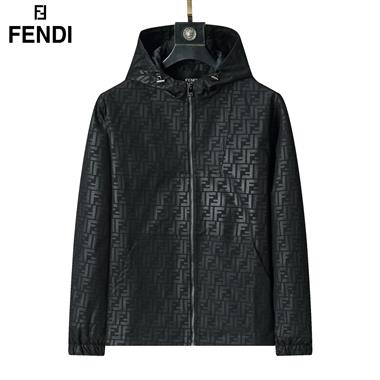 FENDI  2024秋冬新款風衣夾克外套