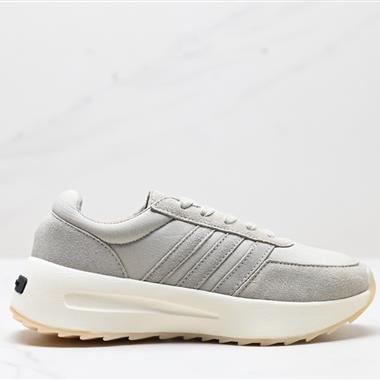 Fear Of God x Adidas Athletics Runner Los Angeles 運動跑系列低幫增高系帶百搭休閑運動慢跑鞋鞋