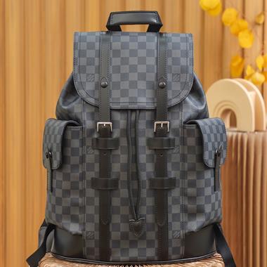 LouisVuitton  2024新款男生時尚包包 尺寸:38*44*21CM