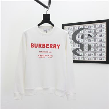 BURBERRY   2024秋冬新款衛衣帽T 歐規尺寸偏大