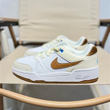 Nike Full Force Low"White Light British Tan"復古休閑運動文化籃球板鞋