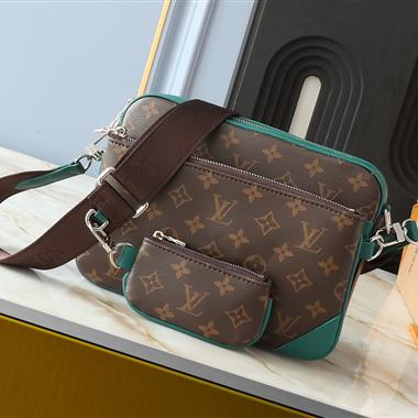 LOUISVUITTON   2024新款l男生時尚包包 尺寸:25*18*7CM