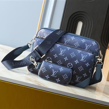 LOUISVUITTON   2024新款l男生時尚包包 尺寸:25*18.5*7CM