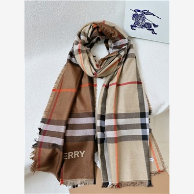 BURBERRY  2024秋冬新款時尚圍巾 尺寸：200-100