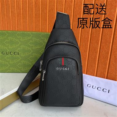 GUCCI   2024新款男生時尚包包 尺寸:30×17×5.5CM