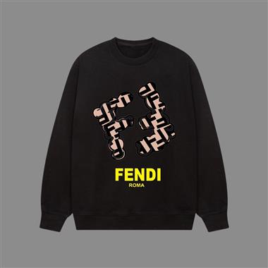 FENDI   2024秋冬新款衛衣帽T 歐規尺寸偏大