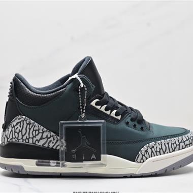 Nike Air Jordan 3 Retro皮革 潮流 防滑耐磨包裏性復古籃球鞋