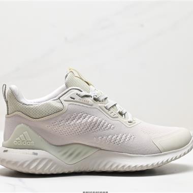 Adidas Alphabounce 阿爾法高彈馬牌鯊魚鰓紋大底休閑運動慢跑鞋