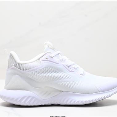 Adidas Alphabounce 阿爾法高彈馬牌鯊魚鰓紋大底休閑運動慢跑鞋