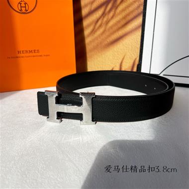 HERMES   2024新款時尚皮帶 3.8CM