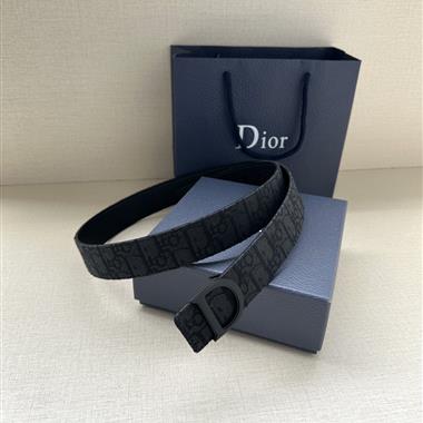 DIOR   2024新款時尚皮帶  3.5CM