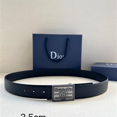 DIOR   2024新款時尚皮帶  3.5CM