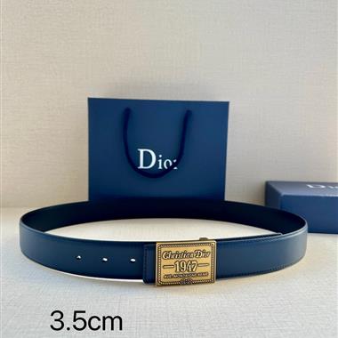 DIOR   2024新款時尚皮帶  3.5CM