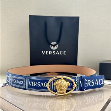 VERSACE   2024新款時尚皮帶  4.0CM