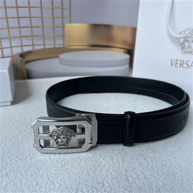 VERSACE    2024新款時尚皮帶  3.5CM