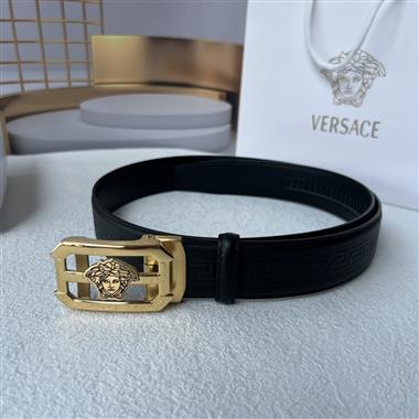 VERSACE    2024新款時尚皮帶  3.5CM