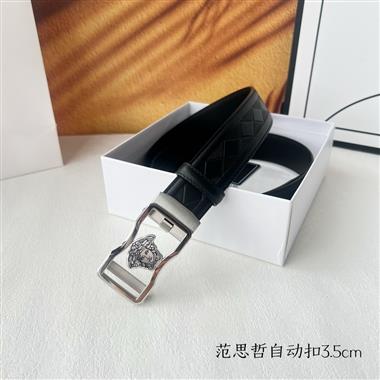 VERSACE   2024新款時尚皮帶  3.5CM