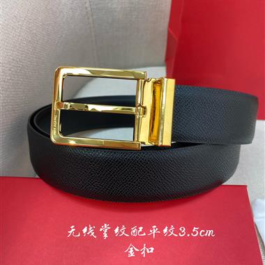 Ferragamo   2024新款時尚皮帶  3.5CM