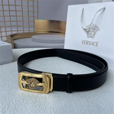 VERSACE    2024新款時尚皮帶  3.5CM