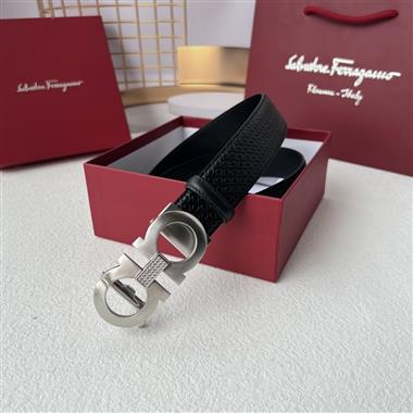 Ferragamo   2024新款時尚皮帶  3.5CM