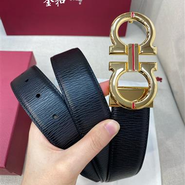 Ferragamo   2024新款時尚皮帶  3.5CM