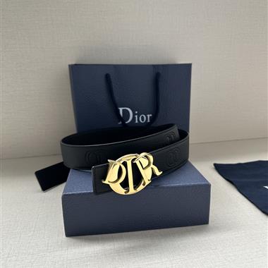 DIOR   2024新款時尚皮帶  3.5CM