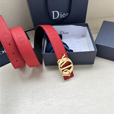 DIOR   2024新款時尚皮帶  3.5CM