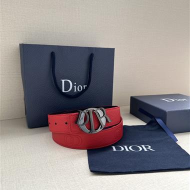 DIOR   2024新款時尚皮帶  3.5CM