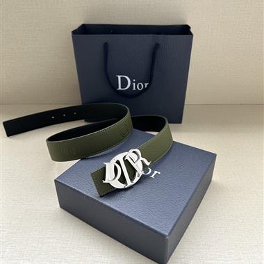 DIOR   2024新款時尚皮帶  3.5CM