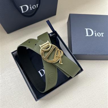 DIOR   2024新款時尚皮帶  3.5CM