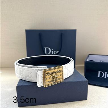 DIOR   2024新款時尚皮帶  3.5CM