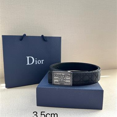 DIOR   2024新款時尚皮帶  3.5CM