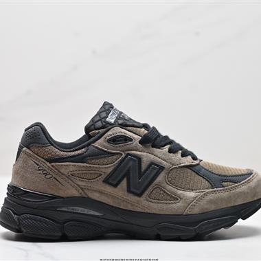 JJJJound x New Balance NB 990V3復古網面 織物豬皮 低幫 休閑跑步鞋