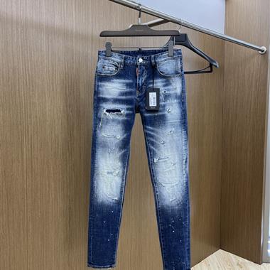 DSQUARED2   2024秋冬新款休閒牛仔褲