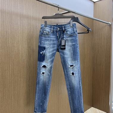 DSQUARED2   2024秋冬新款休閒牛仔褲