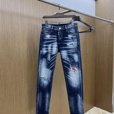 DSQUARED2   2024秋冬新款休閒牛仔褲