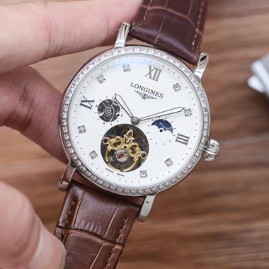 LONGINES   2024新款時尚休閒手錶  尺寸：41MM