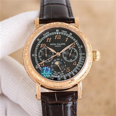 PATEK PHILIPPE   2024新款時尚休閒手錶  尺寸：42MM